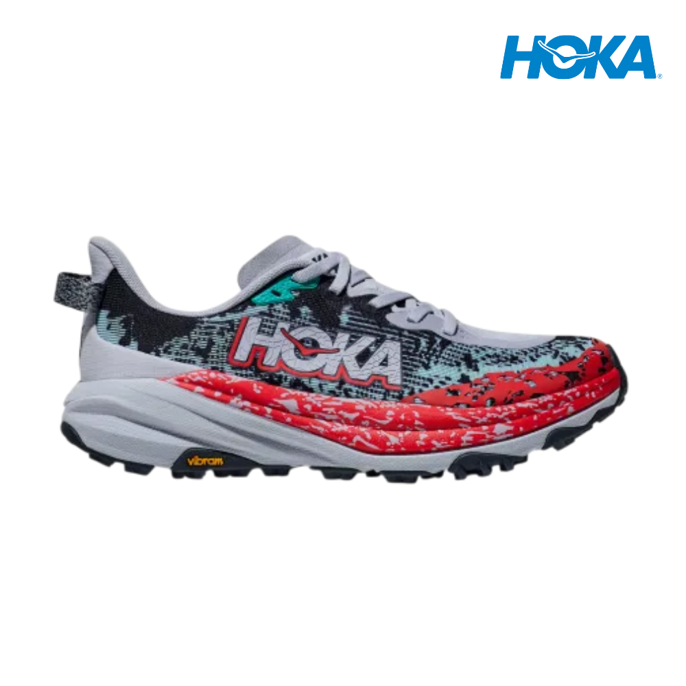 HOKA Women Speedgoat 6 - Gull / Stormy Skies