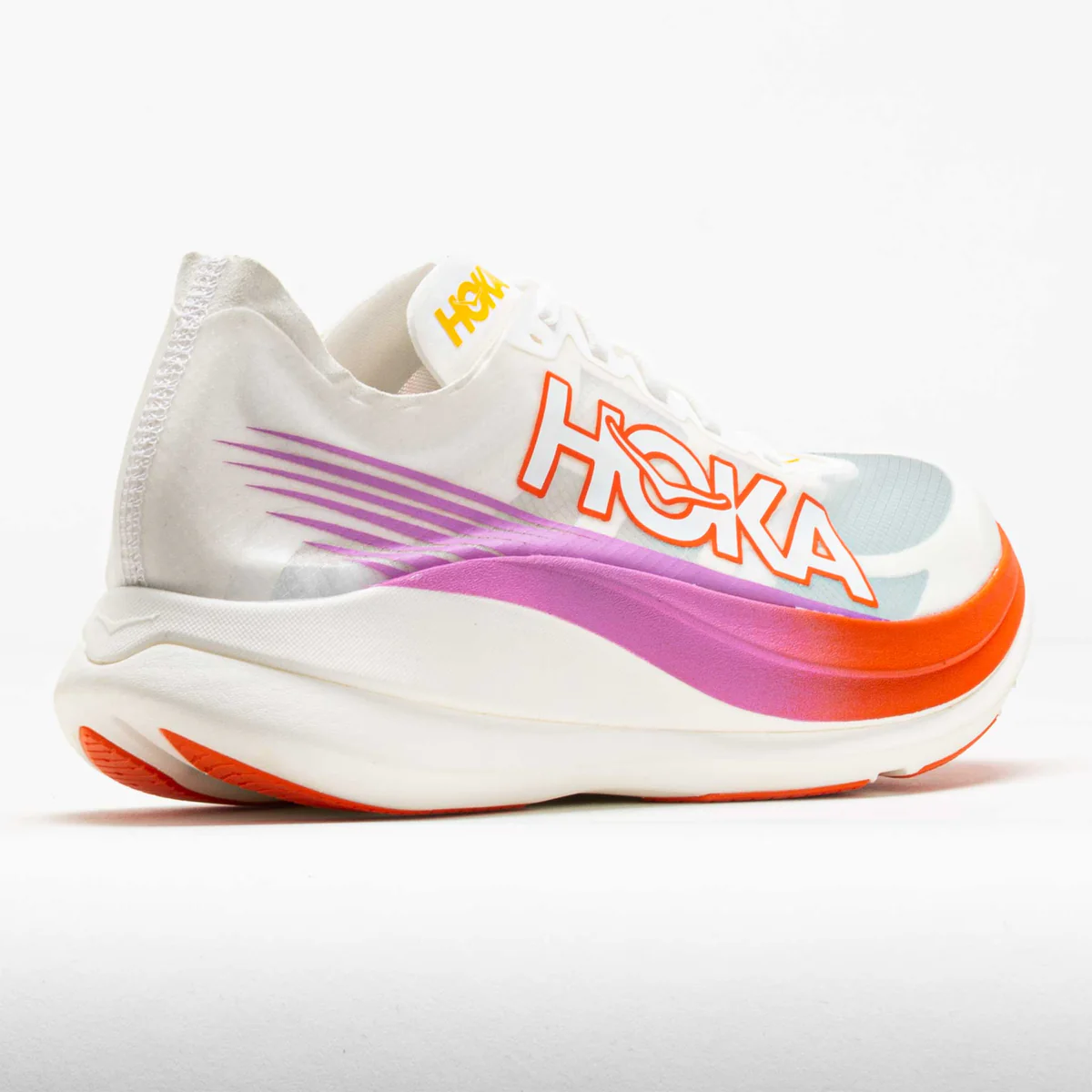 HOKA Unisex Rocket X 2 - Frost / Lava
