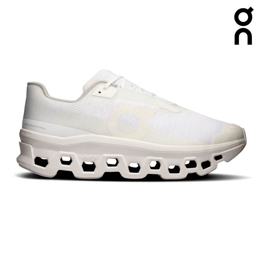 On Men Cloudmonster Void - White / White