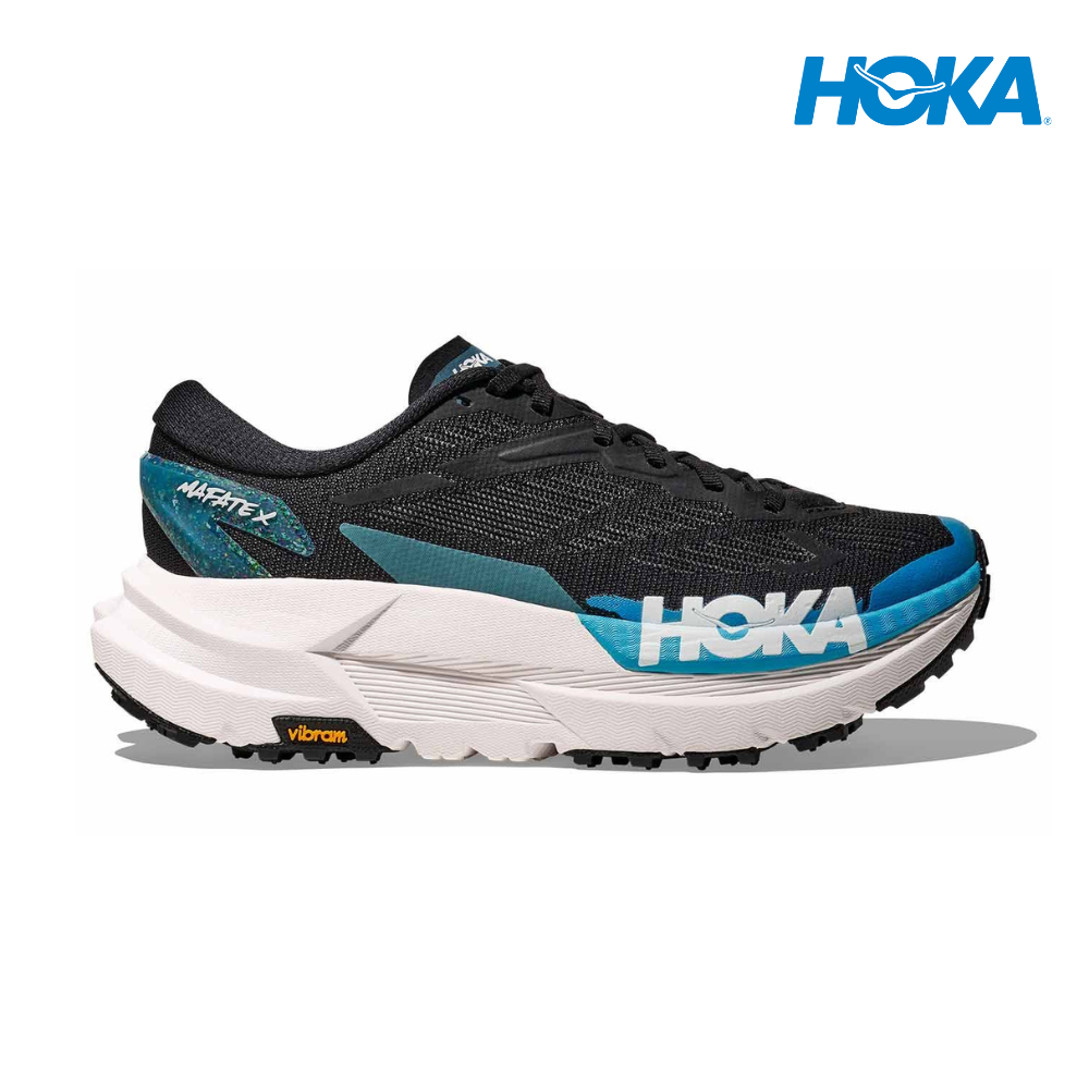 HOKA Men Mafate X - Black / Skyward Blue