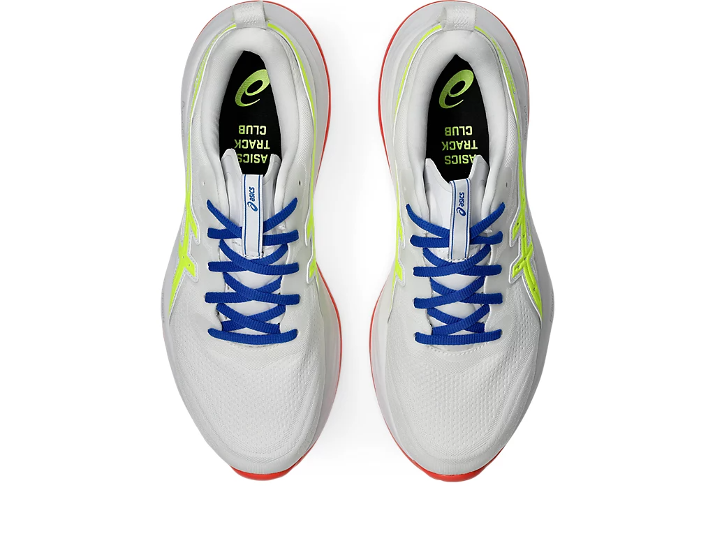 ASICS Men Gel-Cumulus 27 ATC - White / Safety Yellow