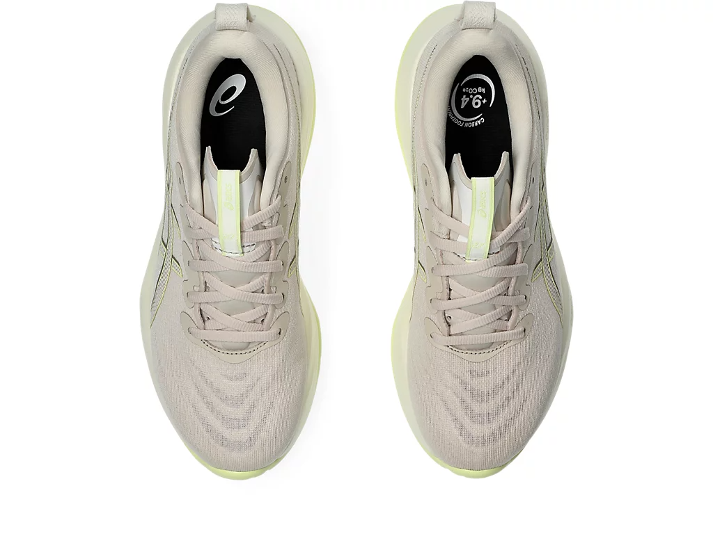 ASICS Women Gel-Cumulus 27 - Mineral Beige / Huddle Yellow Wide