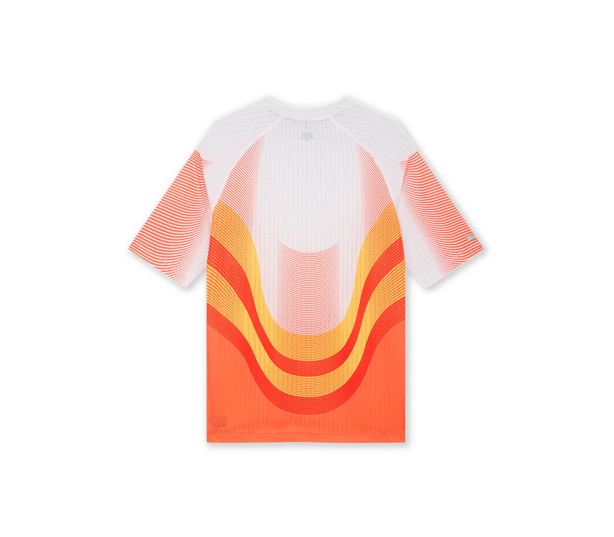 SOAR Women Race Tee - Orange Red White