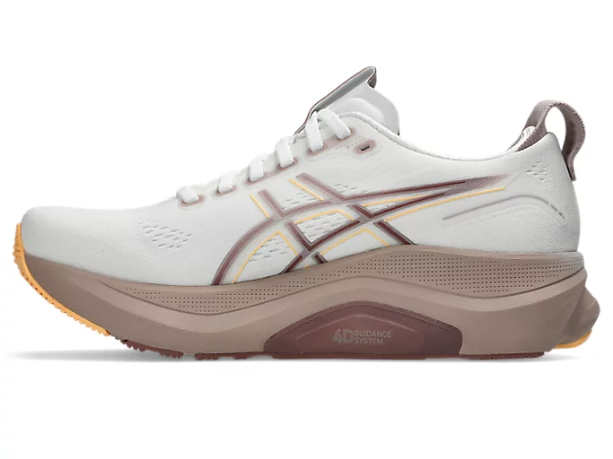 ASICS Women Gel-Kayano 32 Wide - White / Orange Glow