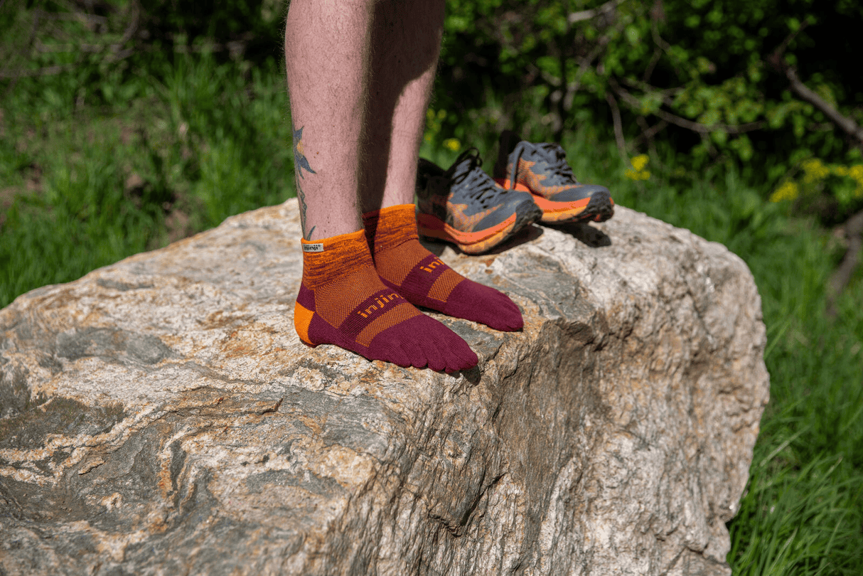 Injinji Trail Midweigth Mini-Crew Coolmax - Solar