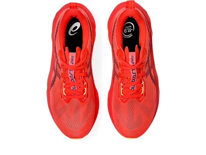 ASICS Women Novablast 5 - Flash Red / Edo Purple