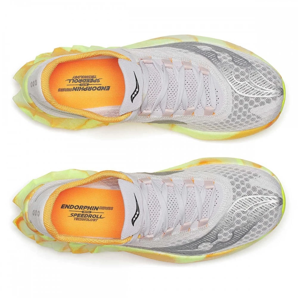 Saucony Women Endorphin Pro 4 - Fog / Peel