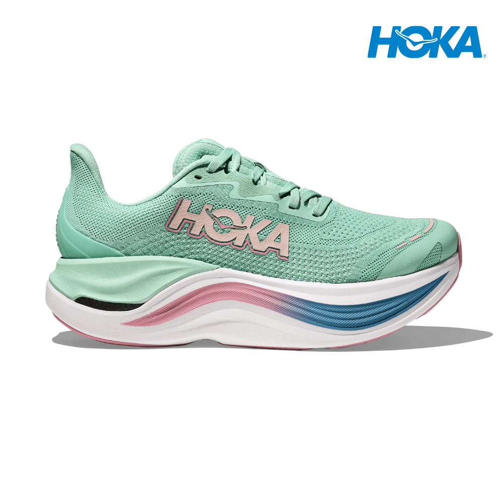 HOKA Women Skyward X - Jadeite / Dried Rose