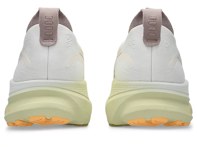 ASICS Men Gel-Kayano 32 Wide - White / Orange Glow