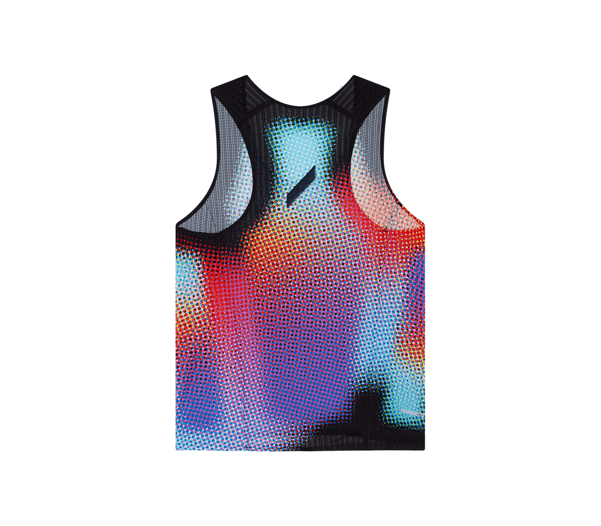 SOAR Running Women Race Vest - Black / Rainbow Dot