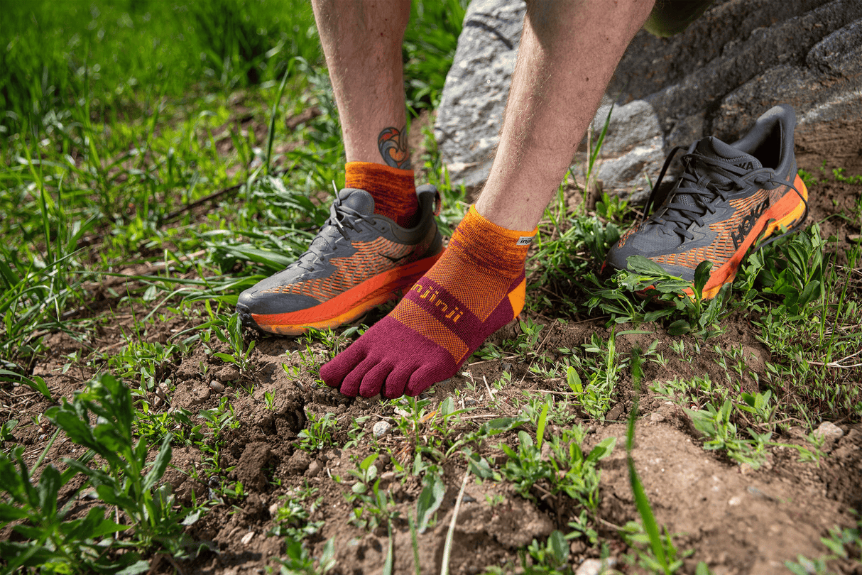 Injinji Trail Midweigth Mini-Crew Coolmax - Solar