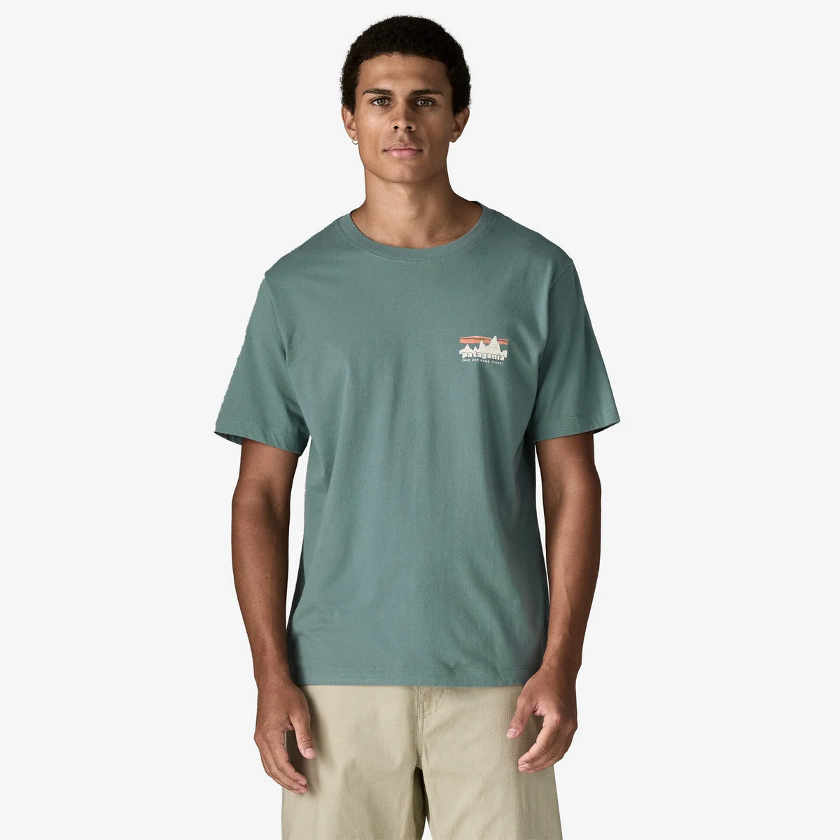 Patagonia Men '73 Skyline T-Shirt - Blue Sage