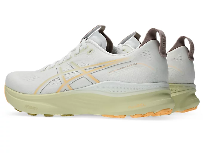 ASICS Men Gel-Kayano 32 Wide - White / Orange Glow