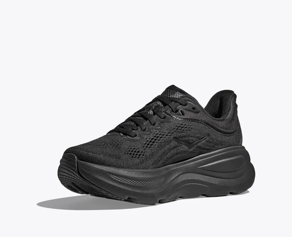 HOKA Women Bondi 9 Wide - Black / Black