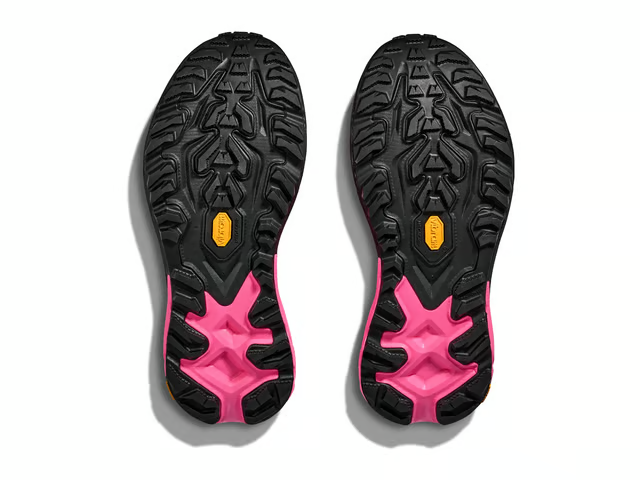 HOKA Women Mafate 5 - Neon Rose / Black