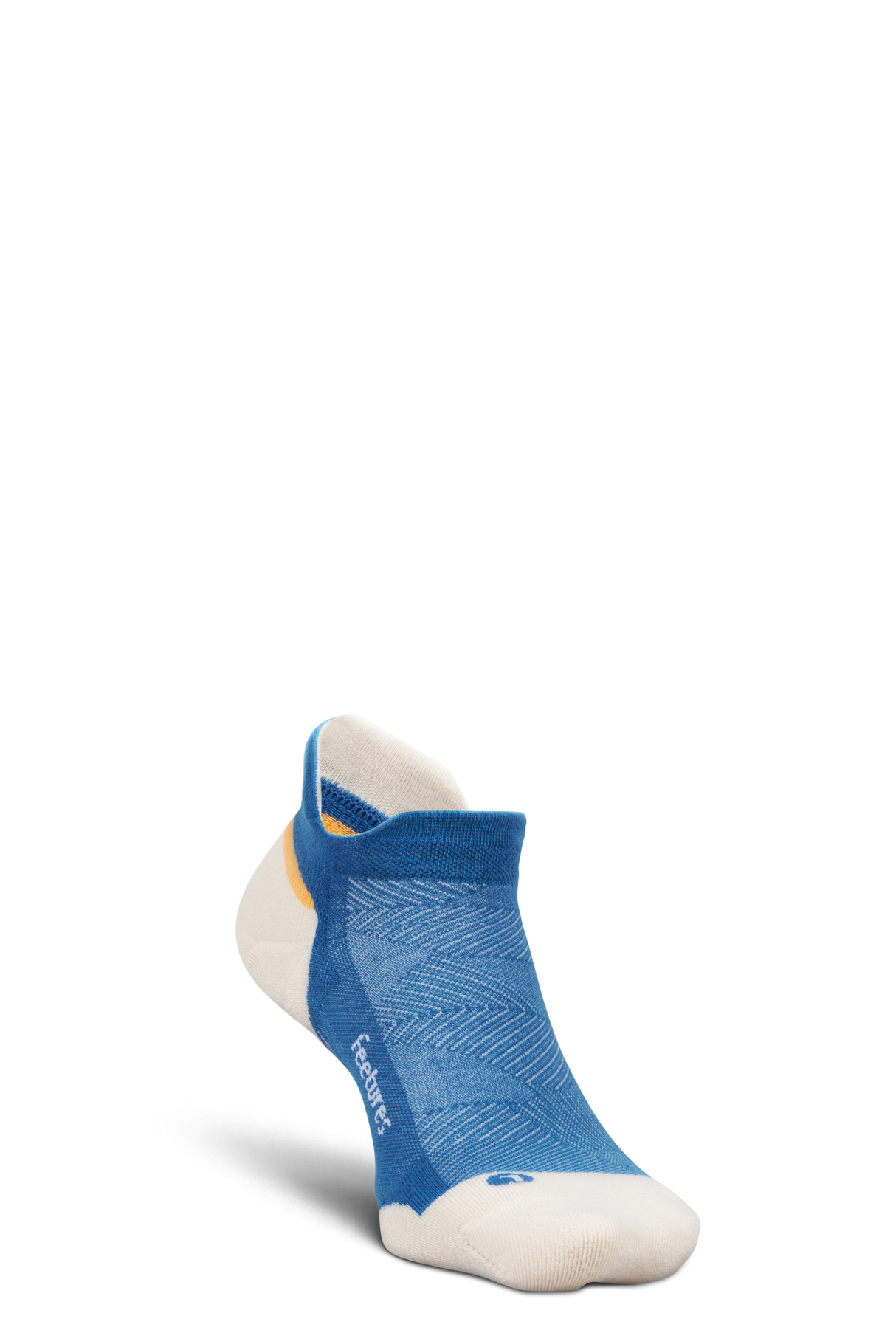 Feetures Active Elite Max Cushion No Show Tab - Rally Blue