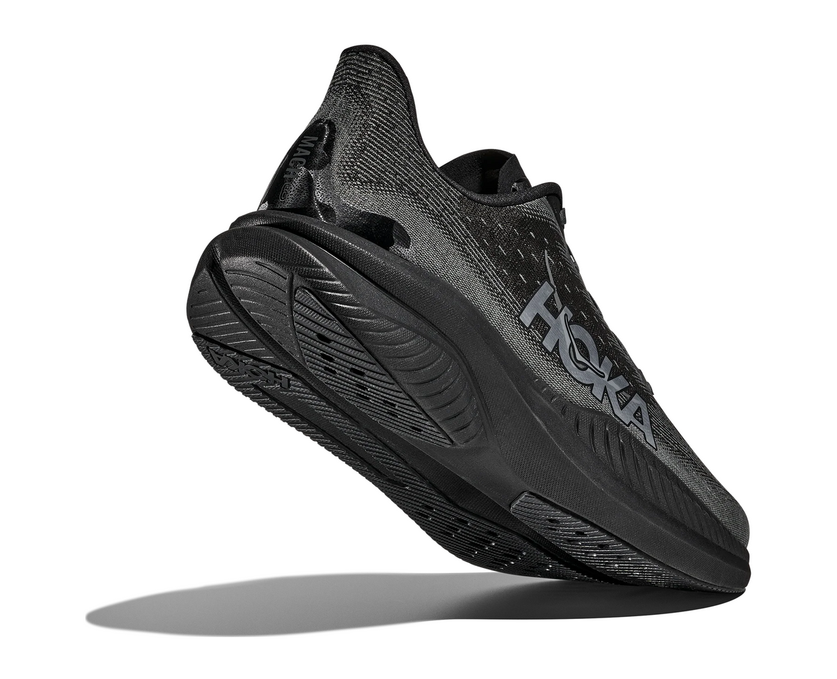 HOKA Men Mach 6 Wide - Black / Outer Orbit