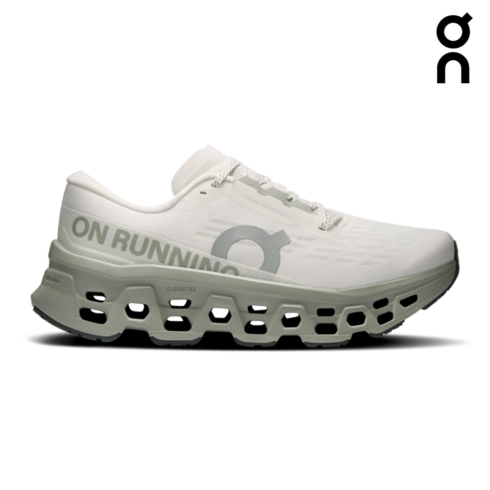 On Women Cloudmonster 3 - Ivory / Tin