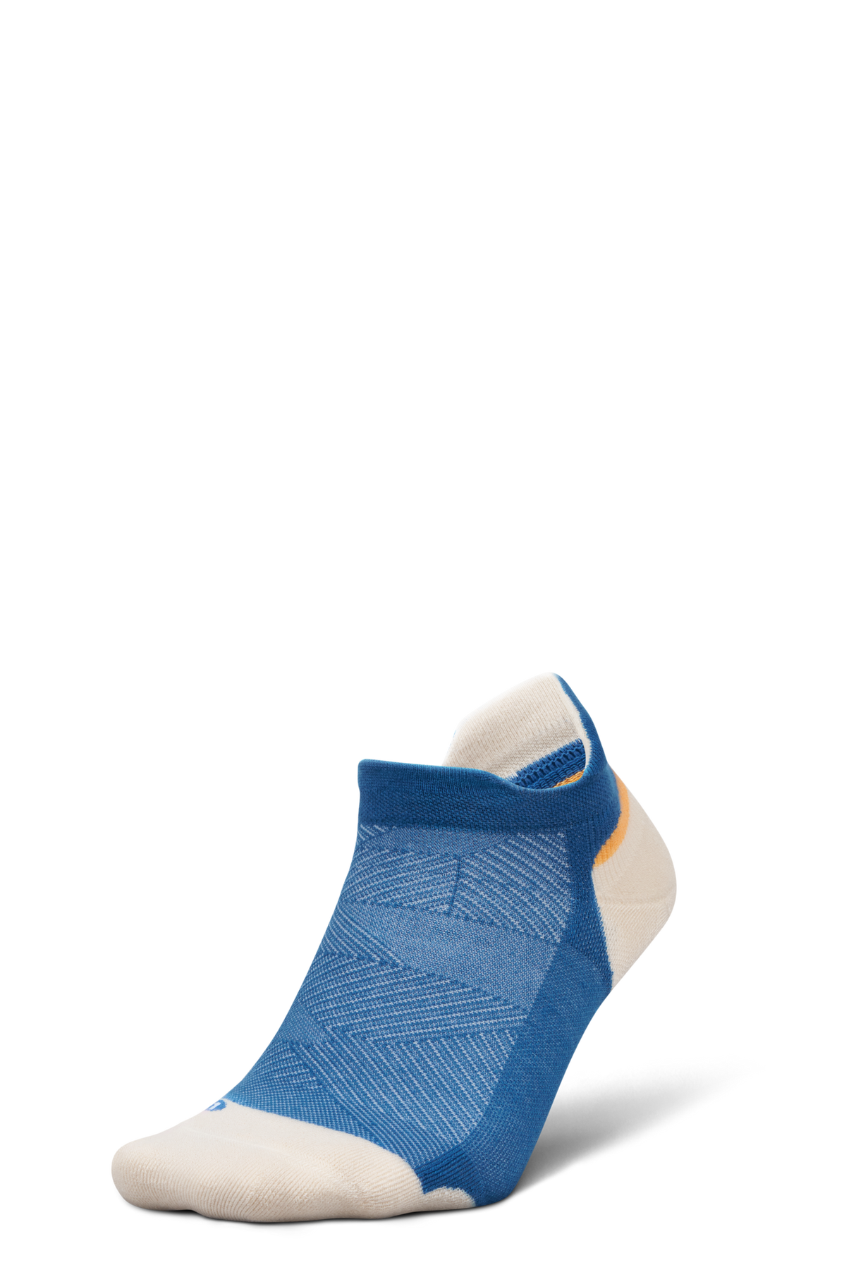 Feetures Active Elite Max Cushion No Show Tab - Rally Blue