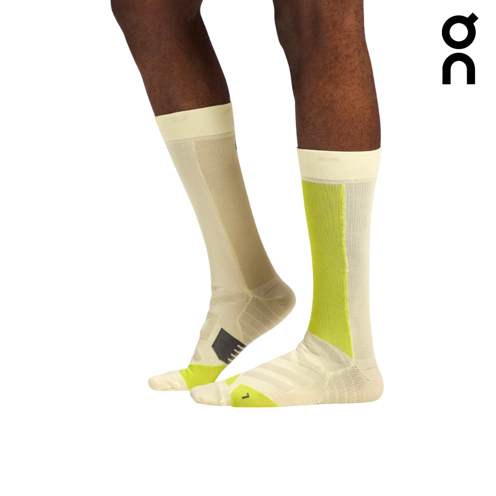 On Running Men Performance High Sock - Seedling / Kiwi