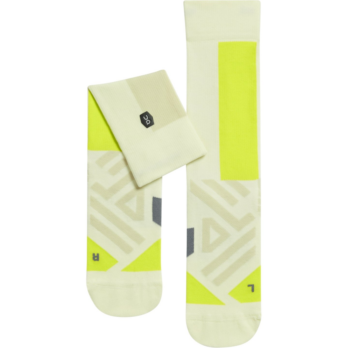 On Running Women Performance High Sock - Seedling / Kiwi