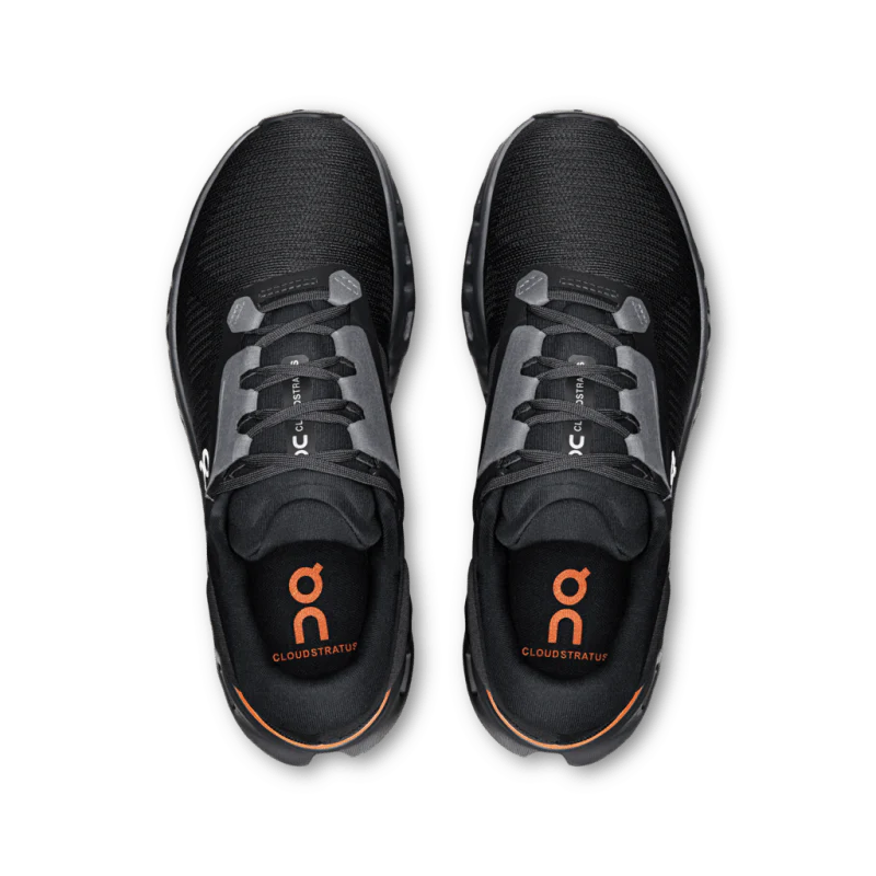 On Women Cloudstratus 3 - Eclipse | Flame