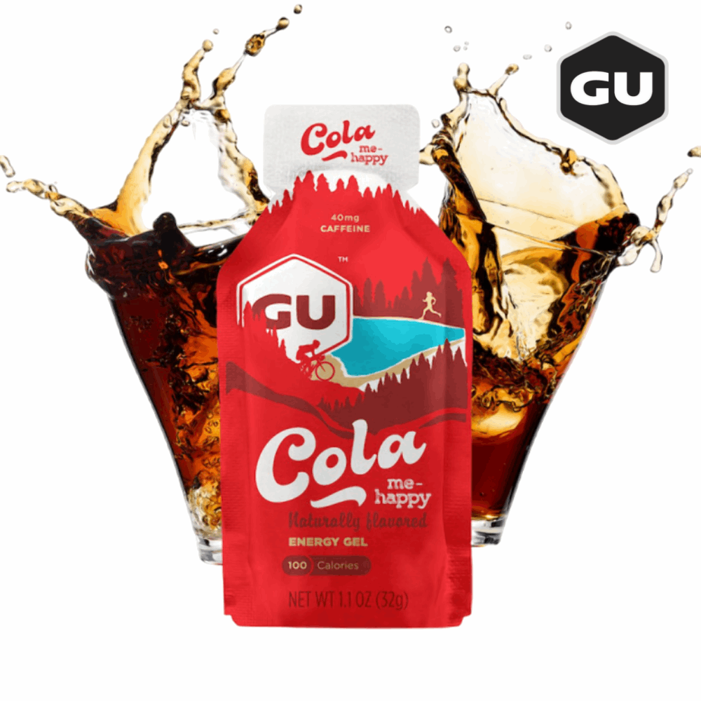 (6 Packs) GU Energy Gel Cola Me Happy - Expiry Date: Jan 2025