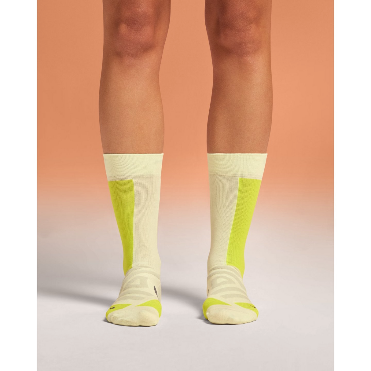 On Running Women Performance High Sock - Seedling / Kiwi