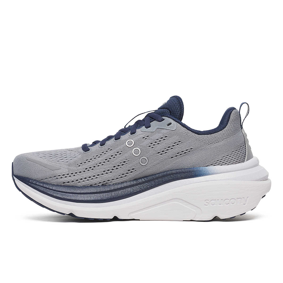 Saucony Men Hurricane 25 Wide - Flint / Navy