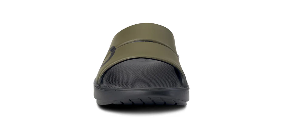 OOFOS Unisex OOahh Sport Slide Sandal - Tactical Green