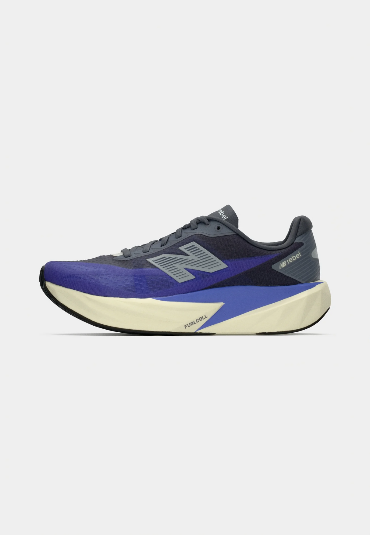 New Balance Men Rebel V5 - Electric Indigo / Truffle Salt / Silver Metallic