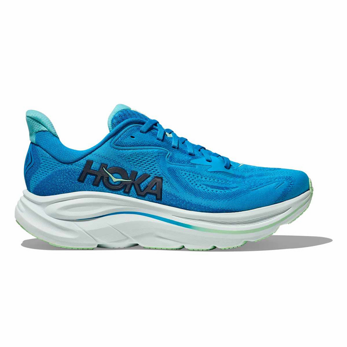 HOKA Men Clifton 10 Wide - Hoka Blue / Skyward Blue
