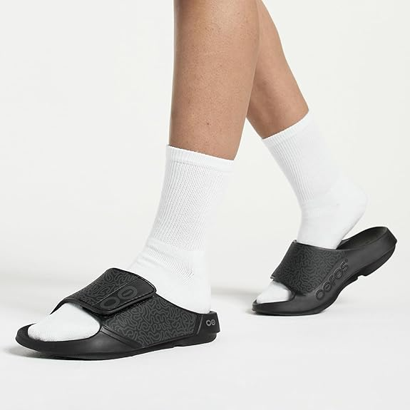 OOFOS Unisex OOahh Sport Flex - Matte Black