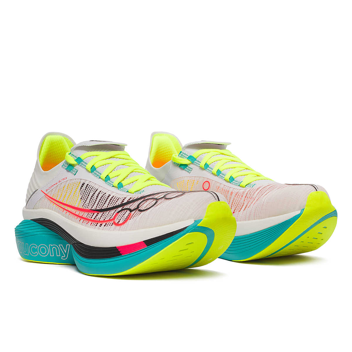 Saucony Unisex Endorphin Elite 2 - White / Mutant