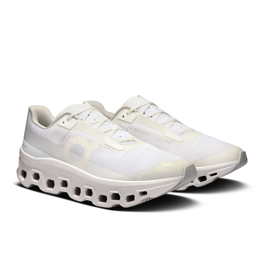On Men Cloudmonster Void - White / White