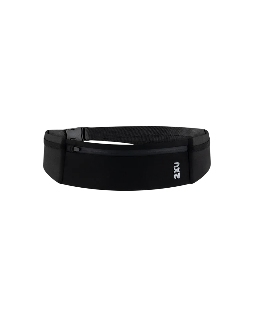 2XU Unisex Run Belt - Black / Black