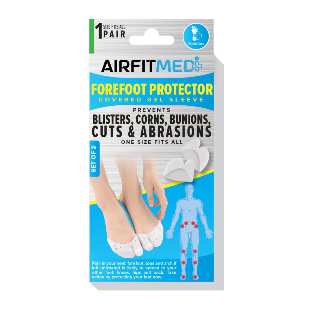 Airfit Medi Forefoot Protector Covered Gel Sleeve