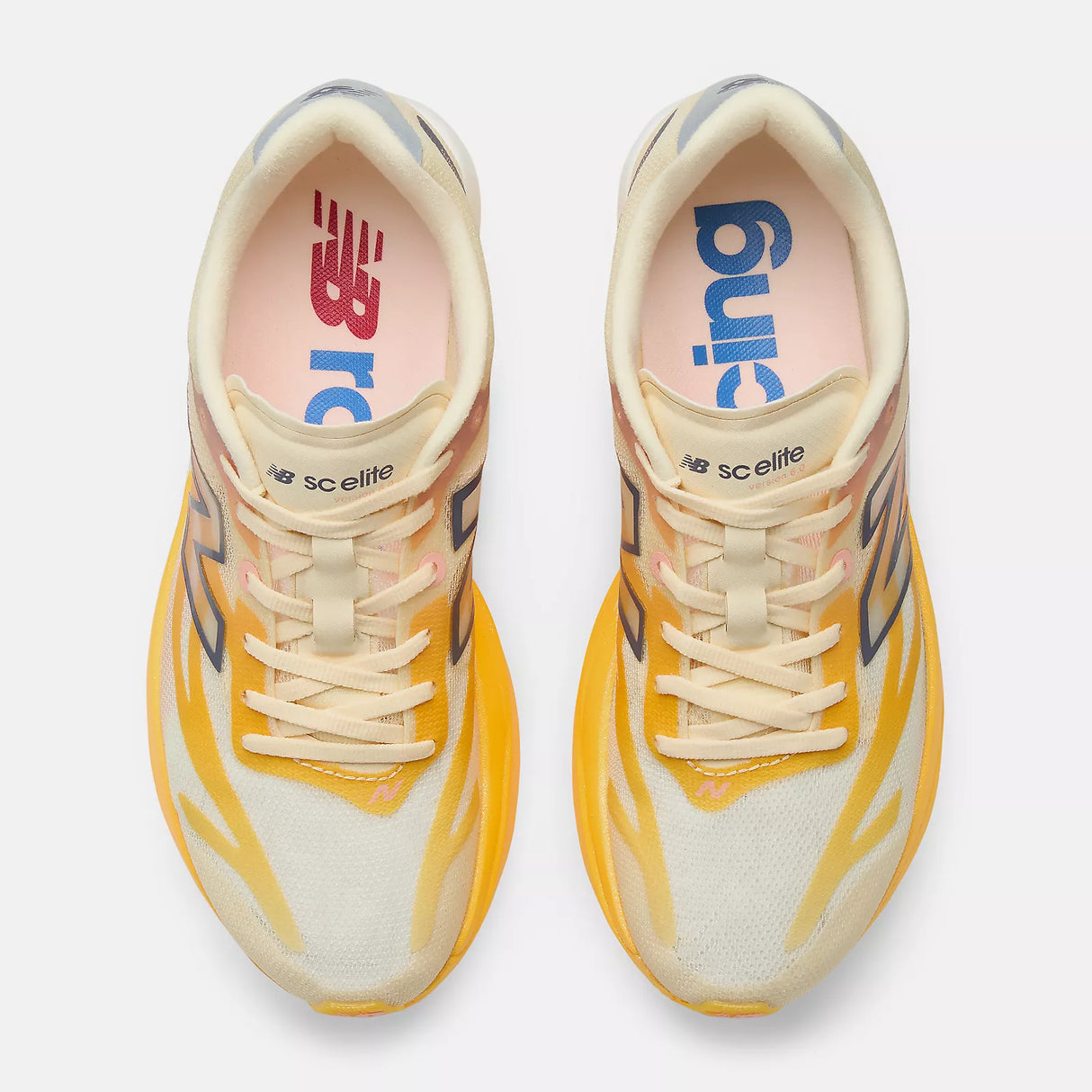 New Balance Women SuperComp Elite V6 - Satsuma Orange / Pink Lemondae