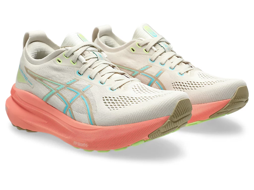 ASICS Women Gel-Kayano 31 - Birch / Energy Aqua
