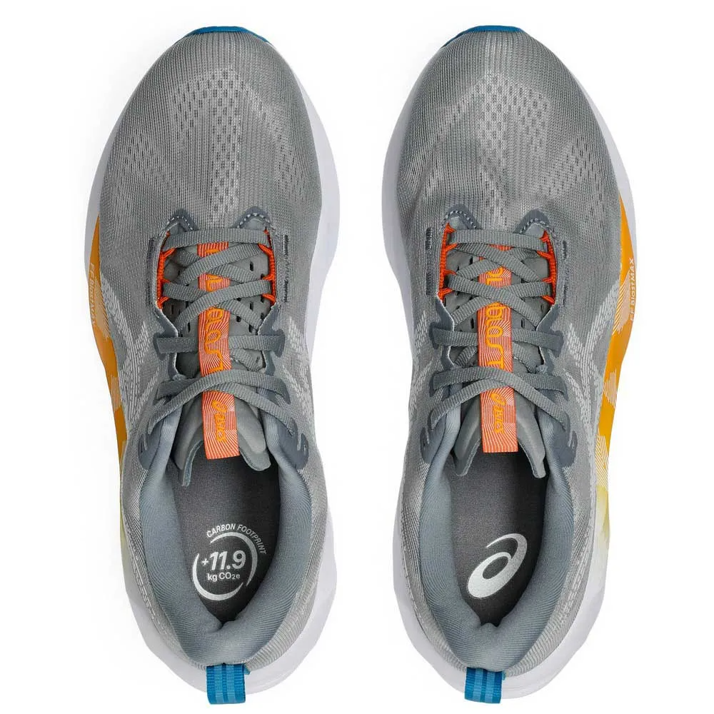 ASICS Men Novablast 5 Wide - Gravel / White