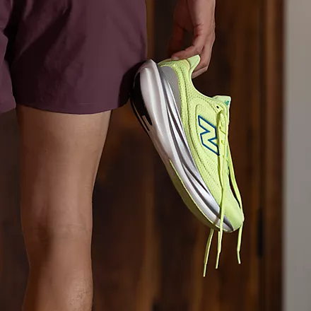 New Balance Men 1080 V15 - Afterglow / Blue Bird / Silver Metallic