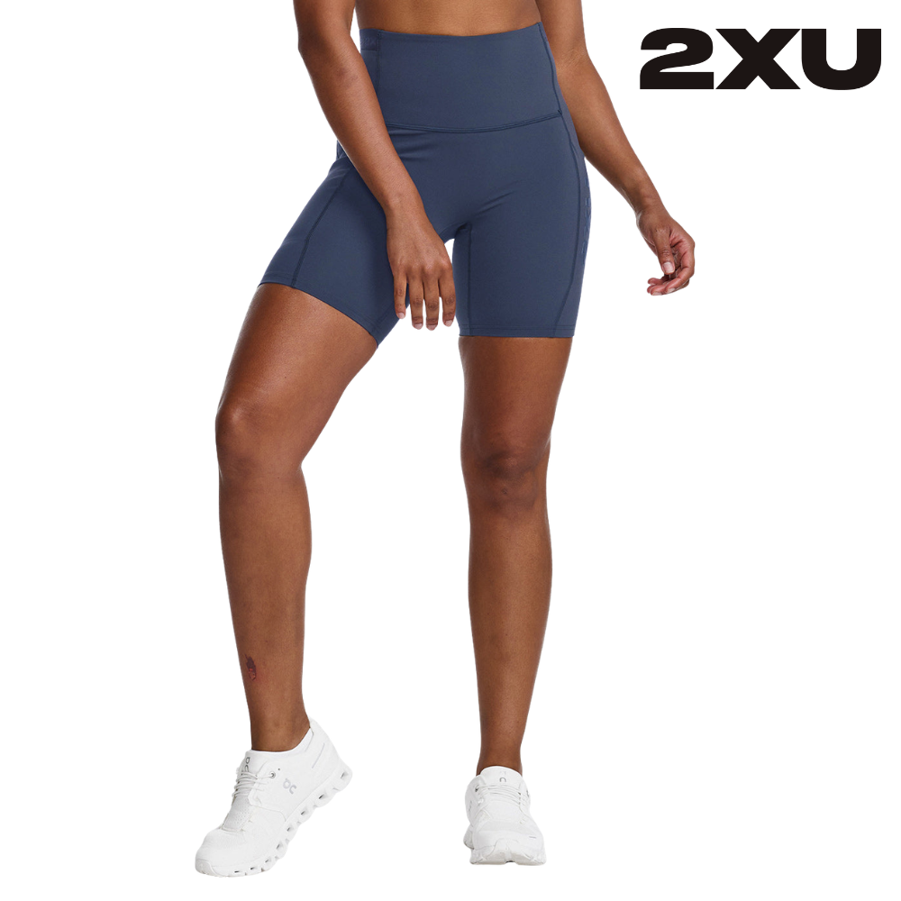 2XU Women Form Stash Hi-Rise Bike Short - India Ink / India Ink1