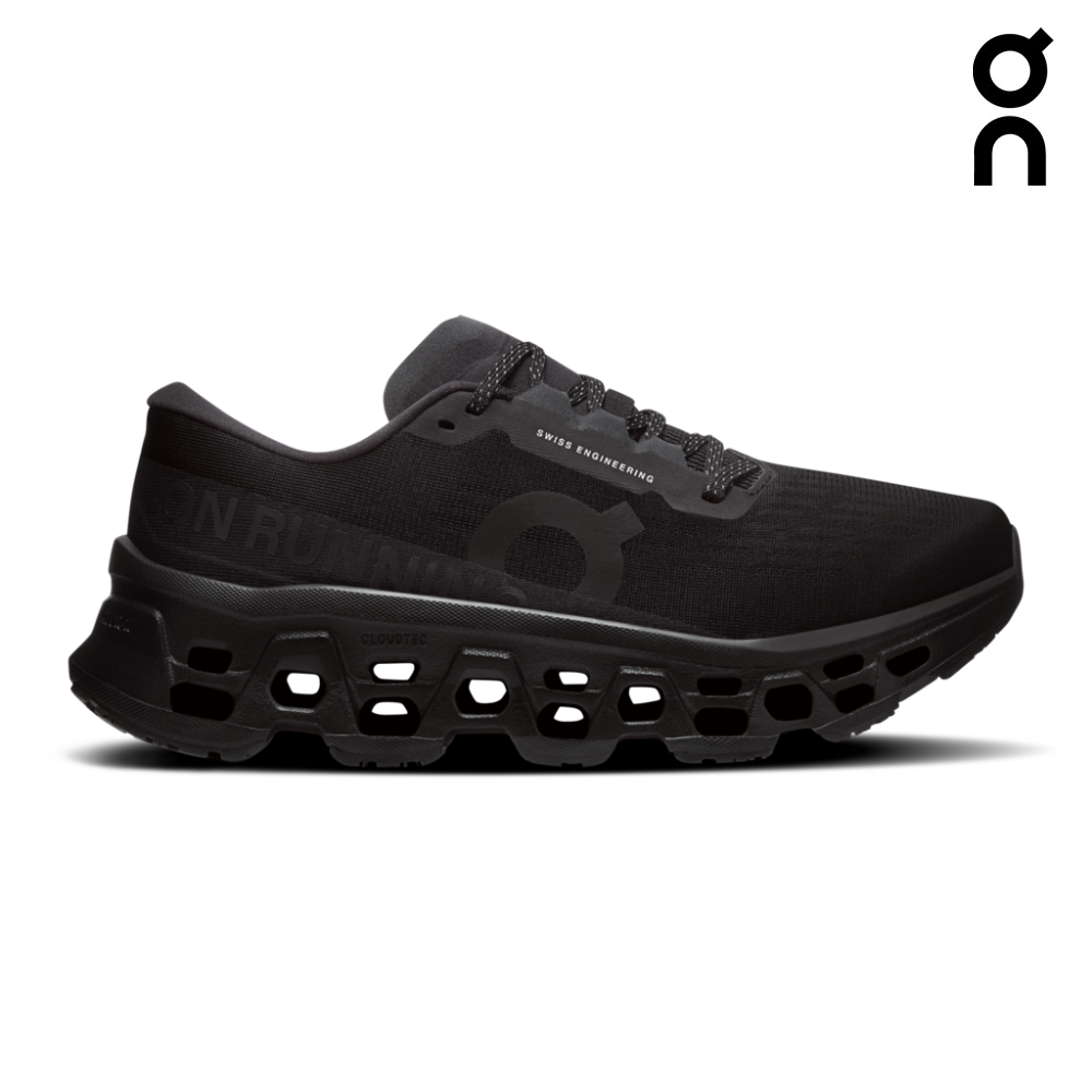 On Women Cloudmonster 3 - Black / Black