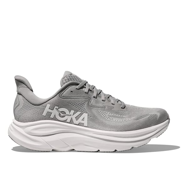 HOKA Men Clifton 10 Wide - Stellar Grey / Stardust