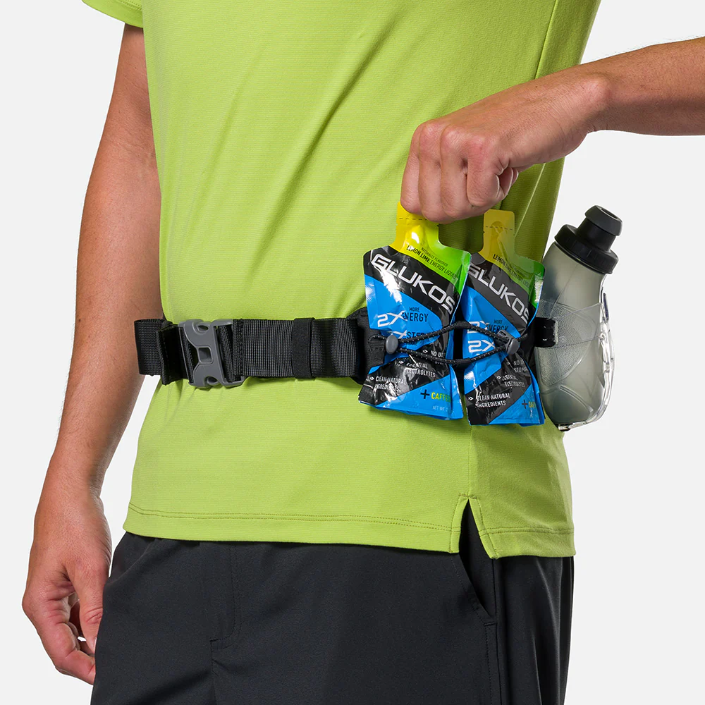 Nathan Trail Mix Plus 3.0 Hydration Belt - Black / Reflective Silver