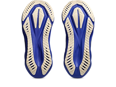 ASICS Men Novablast 5 Wide - Black / Cobalt Burst