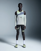 On Men Race Singlet - Limelight / Glacier