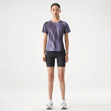 NEDAO Women Qiflow Running T-Shirt Vortex - Aurora Indigo