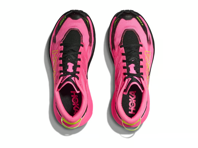 HOKA Women Mafate 5 - Neon Rose / Black