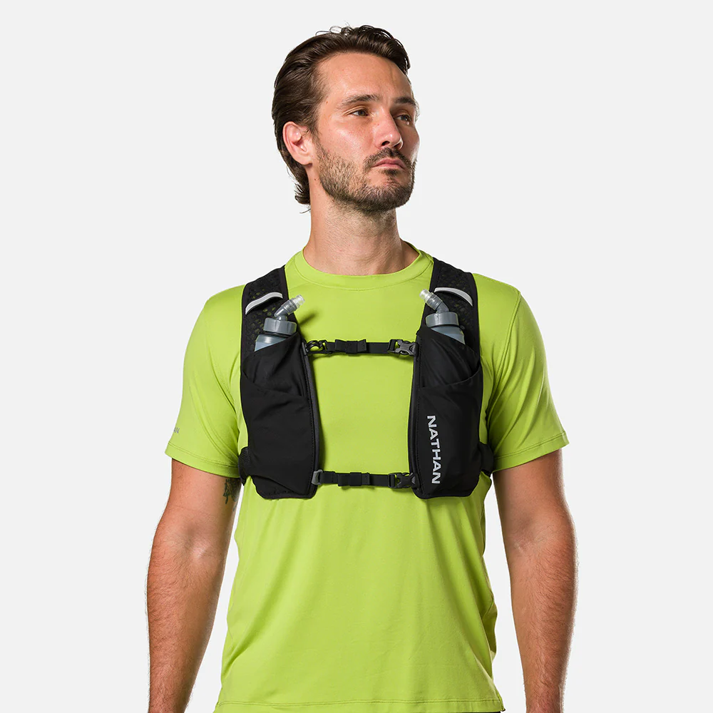 Nathan Quick Start 3.0 4L Sf Hydration Pack - Black / Reflective Silver